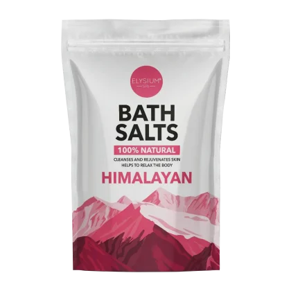 ELYSIUM SPA Himalayan Bath Salts 1KG: 100% natural salts to cleanse, rejuvenate, and relax the body. Peoples CBD - Make Life Better Everyday!