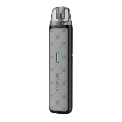 LOST VAPE URSA NANO S2 POD KIT – GREY NEVERFALL: Compact vaping device with grey patterned finish. Peoples CBD - Make Life Better Everyday!