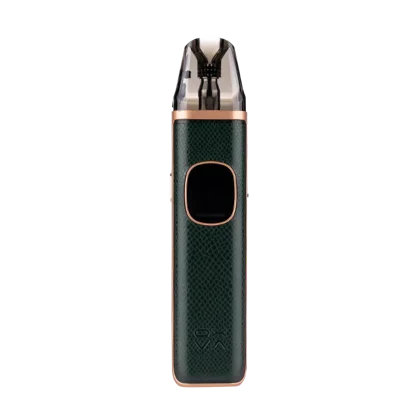 OXVA XLIM PRO 2 Green Python Pod Kit. Sleek vape device with distinctive green python design. Peoples CBD - Make Life Better Everyday!