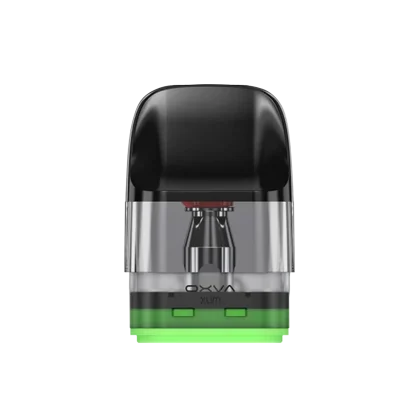 OXVA XLIM EZ 1.2 OHM pod cartridge with a green base. Peoples CBD - Make Life Better Everyday!