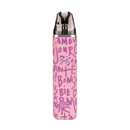 OXVA XLIM GO GRAFFITI PINK Pod Vape Kit. A stylish and compact vape device. Uses OXVA XLIM GO pods. Peoples CBD - Make Life Better Everyday!
