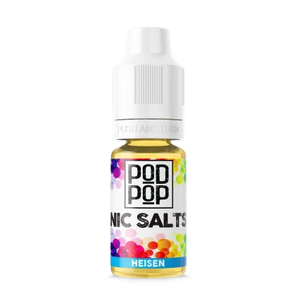 POD POP® HEISEN Nic Salt: A premium nic salt for vaping, offering a unique flavour experience. Peoples CBD - Make Life Better Everyday!