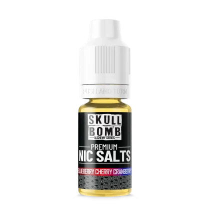 BLUEBERRY CHERRY CRANBERRY Premium Nic Salt: A nicotine salt e-liquid from Skull Bomb Alchemy Series. Peoples CBD - Make Life Better Everyday!