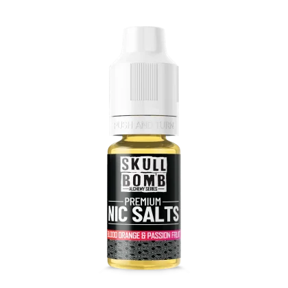 BLOOD ORANGE & PASSION FRUIT PREMIUM Nic Salt: Premium nic salts for vaping, with blood orange and passion fruit flavour. Peoples CBD - Make Life Better Everyday!