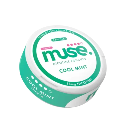 MUSE COOL MINT 18MG nicotine pouches. Tobacco-free, sugar-free nicotine pouches for a cool mint experience. Nicotine pouches UK. Peoples CBD - Make Life Better Everyday!