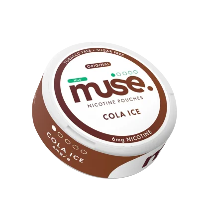 MUSE COLA ICE 6mg nicotine pouches. Tobacco-free nicotine pouch, a tasty alternative to Velo nicotine pouches UK. Peoples CBD - Make Life Better Everyday!