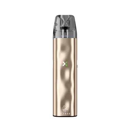 Gold ELFBAR ELFX MINI POD KIT. Compatible with Elfbar ELFX replacement pods. Vaping device. Peoples CBD - Make Life Better Everyday!