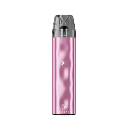 Pink ELFBAR ELFX MINI POD KIT. An Elfbar ELFX, a sleek pod kit with replacement pods available. Peoples CBD - Make Life Better Everyday!