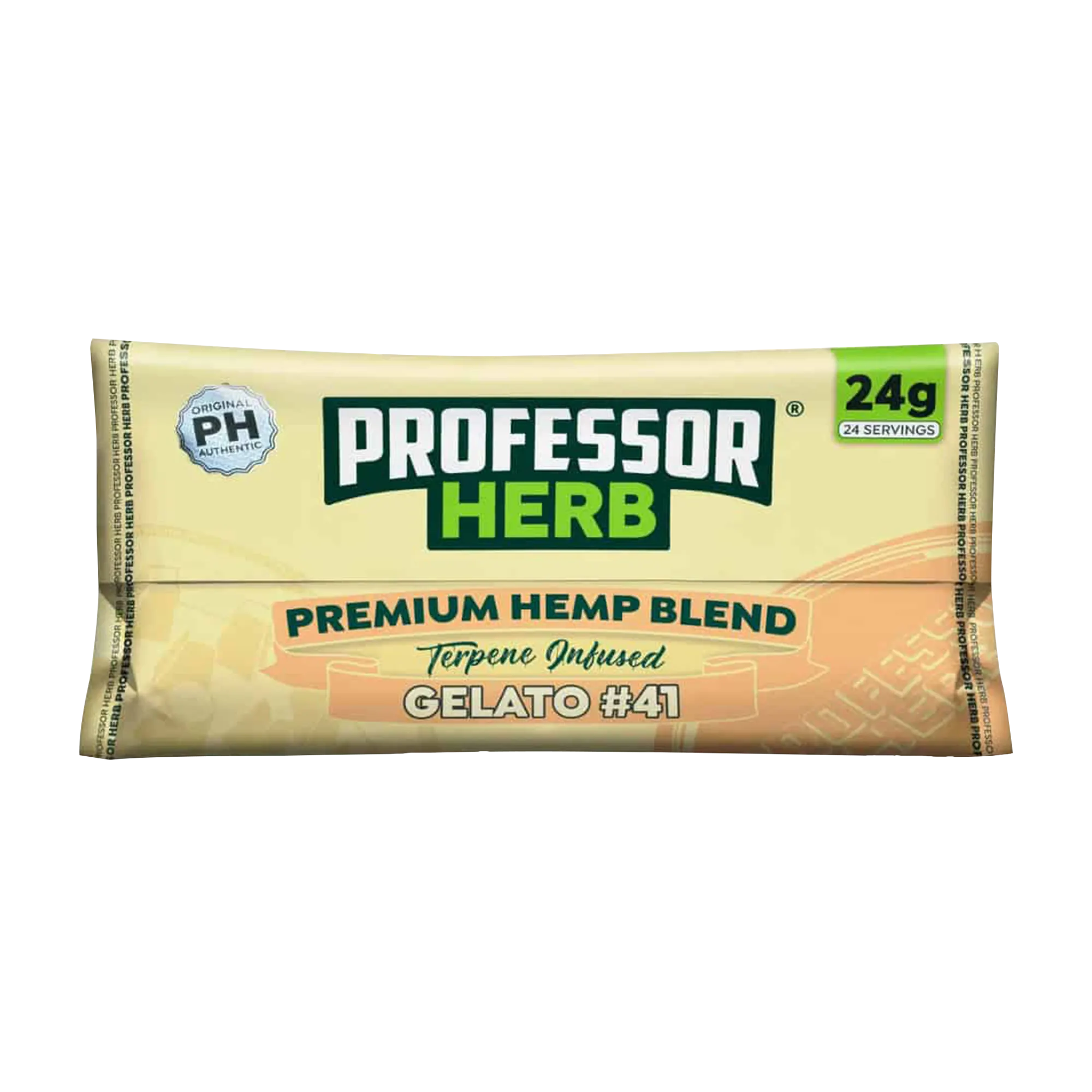 Professor Herb Premium Hemp Blend Gelato #41, 24g, terpene infused Peoples CBD - Make Life Better Everyday!