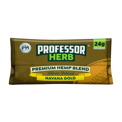 Professor Herb Premium Hemp Blend Havana Gold 24g pouch Peoples CBD - Make Life Better Everyday!