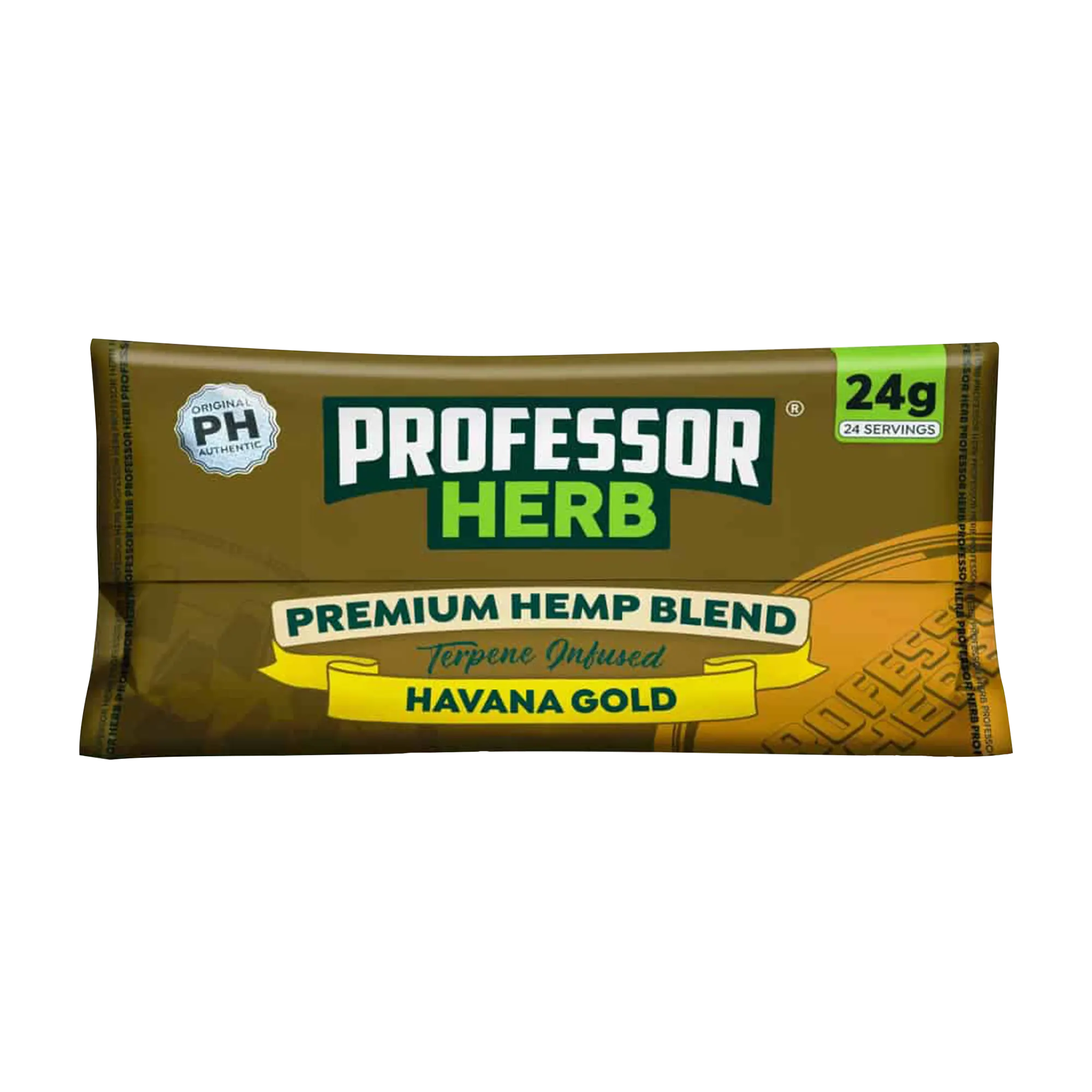 Professor Herb Premium Hemp Blend Havana Gold 24g pouch Peoples CBD - Make Life Better Everyday!