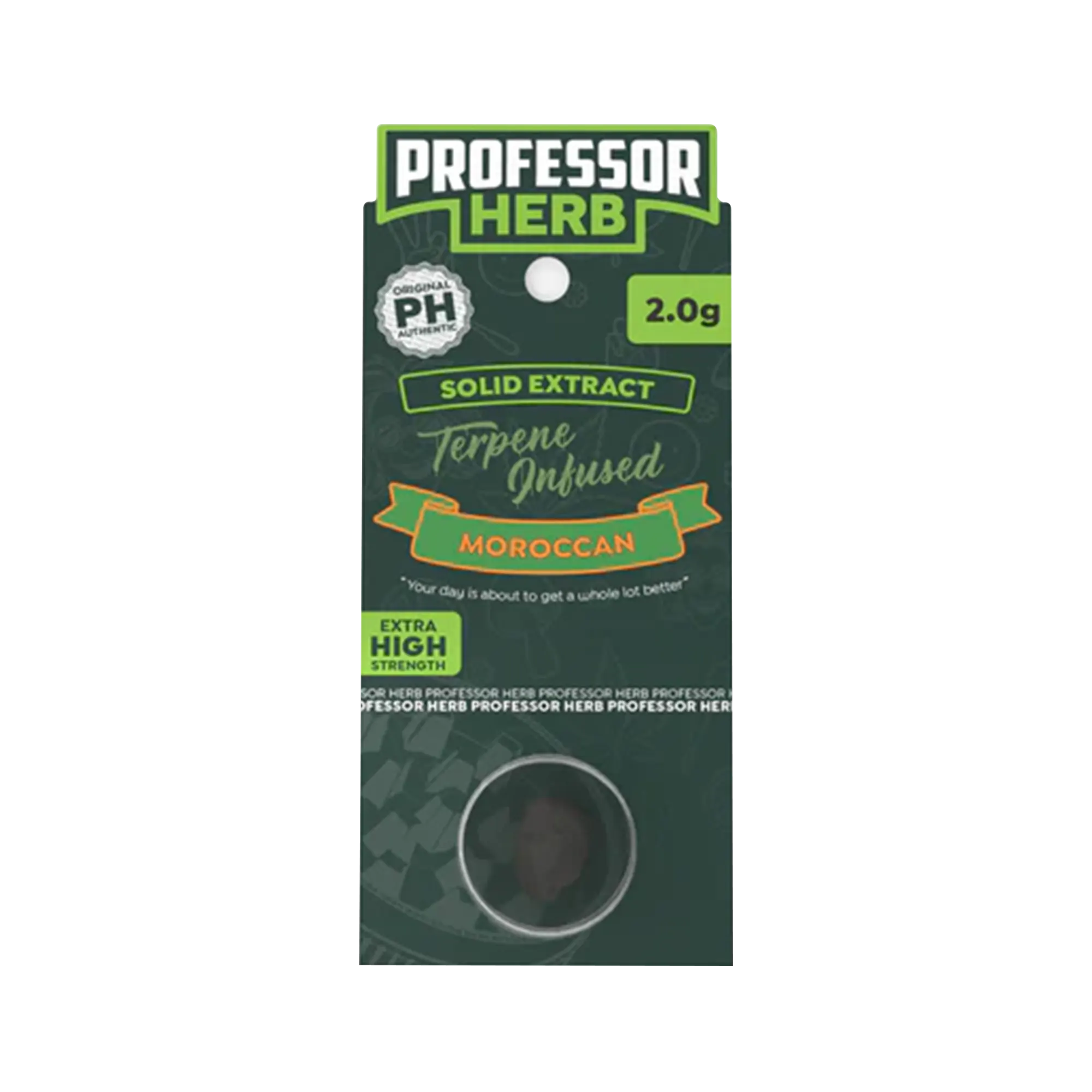 Professor Herb Moroccan 2.0g solid extract with terpene infusion Peoples CBD - Make Life Better Everyday!