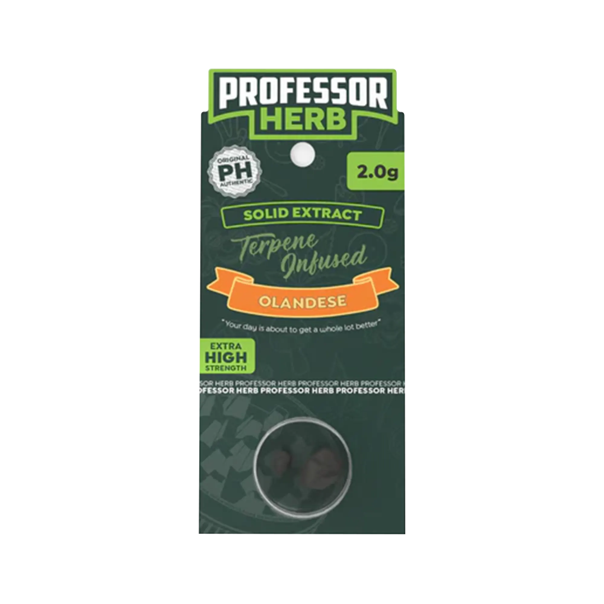 Professor Herb Olandese Terpene Infused Solid Extract 2.0g Peoples CBD - Make Life Better Everyday!