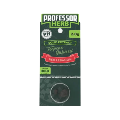 Professor Herb Red Lebanon 2.0g solid extract with authentic PH seal Peoples CBD - Make Life Better Everyday!