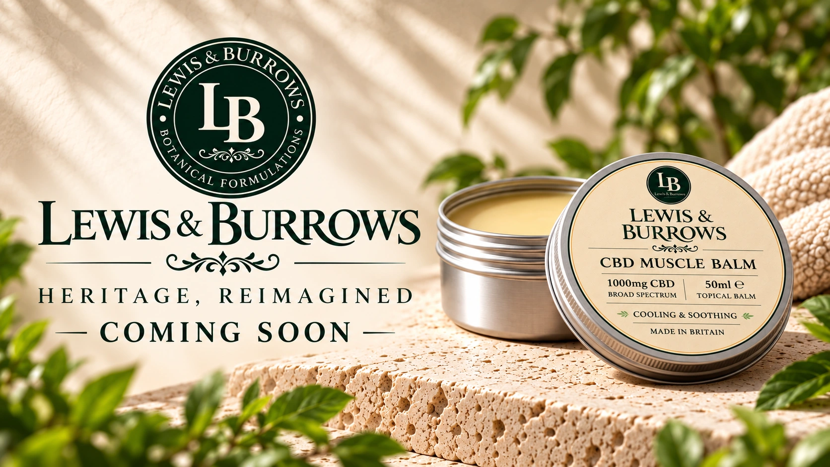 Lewis & Burrows — Heritage, Reimagined — Coming Soon