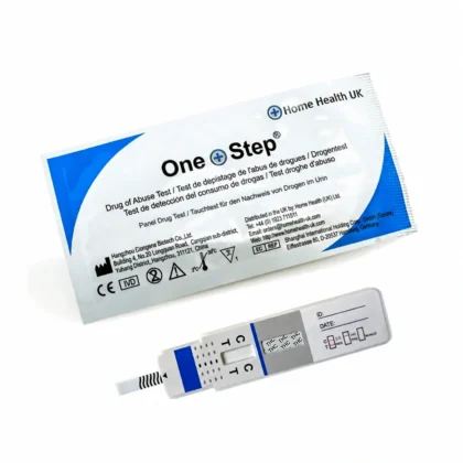 Cannabis (THC) single-panel urine drug test with One Step packaging.